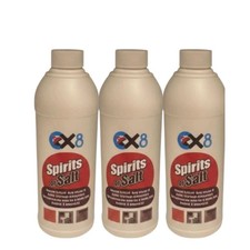 3x 500ml  Salts Multi-purpose Drain & Toilet Cleaner Limescale Remover Household 13.99 per litre