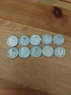 Lot Of 10 Roosevelt Dimes 90% Silver