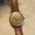 OMEGA Seamaster 14k GOLD FILLED Automatic Gold Dial Date Gold Filled Case 34mm