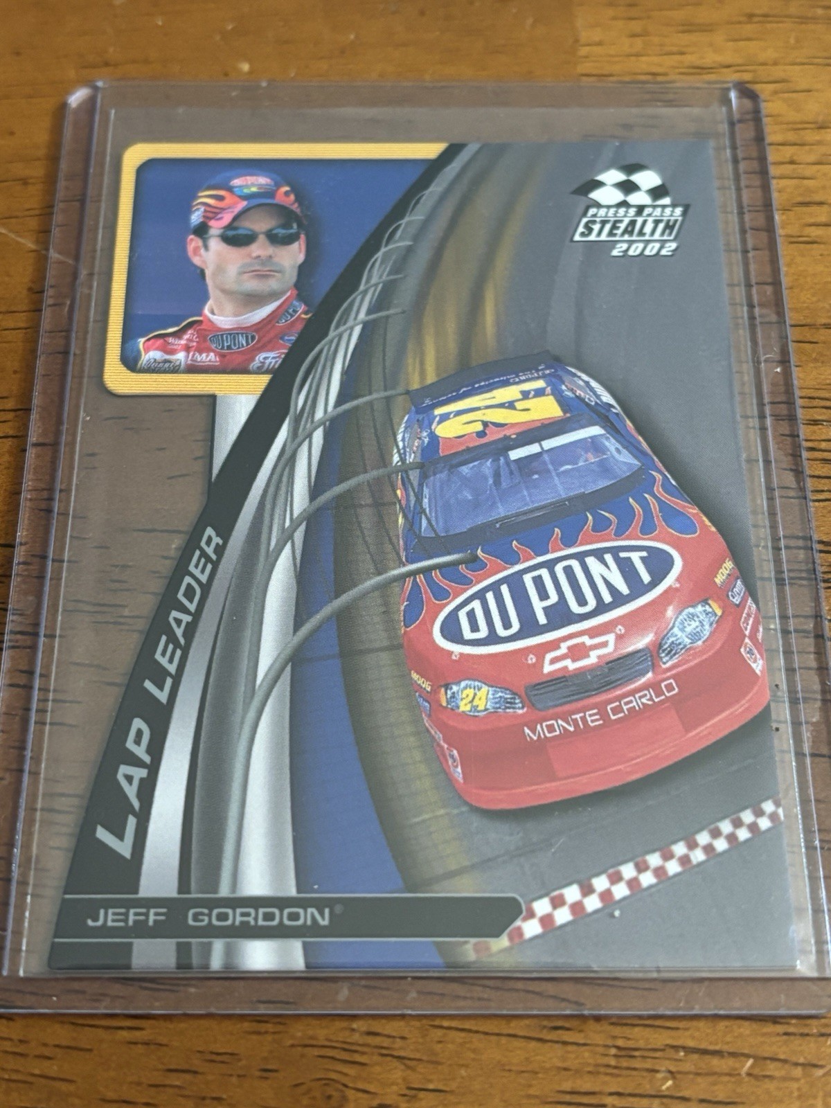 2002 Press Pass Stealth Jeff Gordon Lap Leader #LL 7