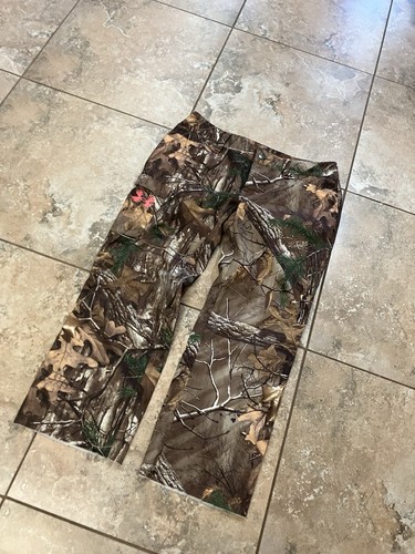 Y2K Mossy Oak Under Armour Camp Pants 32x26 - Picture 2 of 4