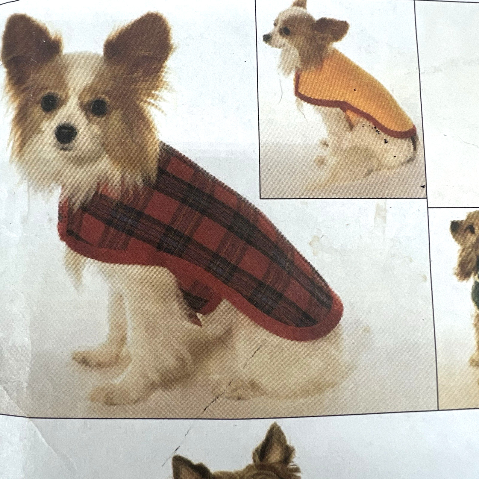 Butterick 4226 Modello Accessori Animali Domestici Gatto Cane Cappotti Tovagliette Letti Giocattoli Taglio foto 5