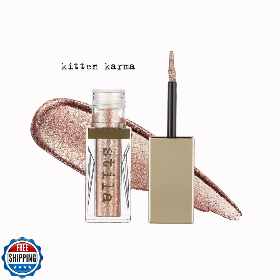 Stila Magnificent Metals Glitter And Glow Liquid Eye Shadow, Long Lasting Spa - Image 2 of 4