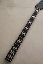 J Bass Guitar Neck style parts 20 Fret Rosewood block inlay 34inch Black