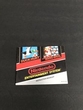 super mario bros duck hunt nes manual Only