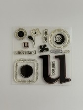 CTMH Close To My Heart My Acrylix Stamp set Storage Envelope - B1245 SOLO U