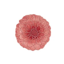 Bordallo Pinheiro Maria Flor Dahlia Dessert/Salad Plates, Set of 4