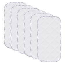 6 Pack Baby Waterproof Changing Pad Liners - Quilted Thicker Ultra Soft Changing