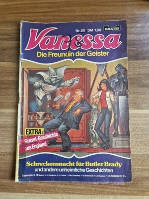 Vanessa - Die Freundin der Geister Heft Nr. 55 - Erstausgabe 80er J. BASTEI