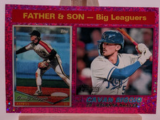 2025 Topps Heritage - Father & Son - Big Leaguers Craig Biggio, Cavan Biggio #68