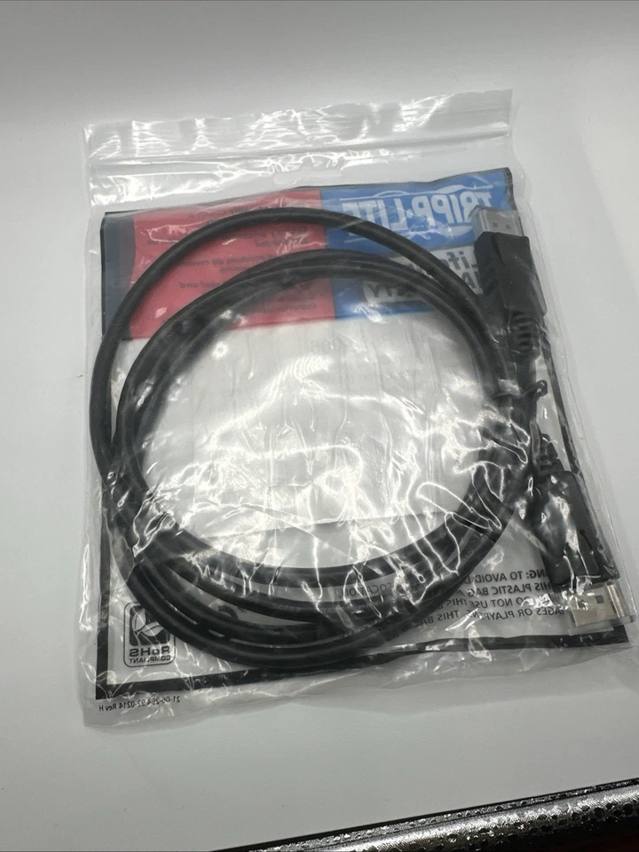 Tripp Lite P582-006 DisplayPort to HDMI Cable | Black | High-Quality Signal | 6F - Image 3 of 4
