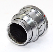 Elgeet 1/2" Inch 0.5 f/1.9 8mm Movie Camera Lens -Nice Lens in Great Condition