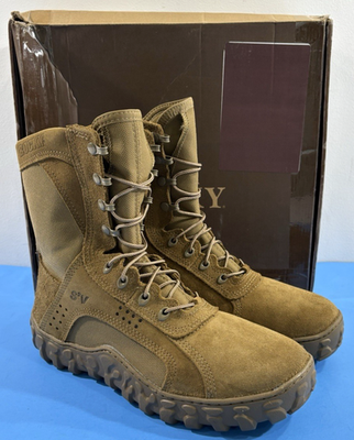 NIB 11 W ROCKY RKC050 MENS S2V TACTICAL MILITARY BOOTS COYOTE FREE