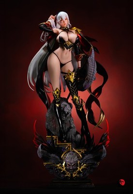DT+UME Studio Selvaria Bles 1/4 Statue Black ver. 15/150 A+B - Displayed