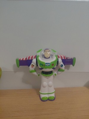 DISNEY PARKS TOY STORY BUZZ LIGHTYEAR GLOW LIGHTUP TALKING SPINNER SOUVENIR  9  