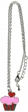 Rhode Island Novelty ZV-CUPNE-6 Valentine Day 16" Cupcake Heart Necklaces 6 per