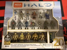 Mega Construx Pro Builders Halo 20th Anniversary 20 Character Pack