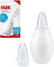 NUK Baby Nasal Decongestor Nose Cleaner Mucus Suction Blocked Nose Relief Tool