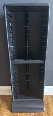 VTG Alpha Fellowes VHS & 8-Track Tapes Storage Tower