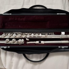 YAMAHA YFL-514 Flute E Mechanism Pin Top Arm Used With Hard Case