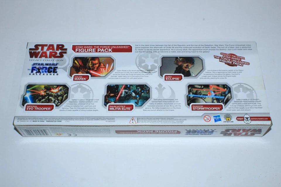 Star Wars The Force Unleashed Figure Pack 1 Of 2 Legacy Collection TRU Exclusive - Image 3 of 4