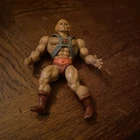 MASTERS OF THE UNIVERSE 1980'S HE-MAN ACTION FIGURE- VERY GOOD- VINTAGE MATTEL