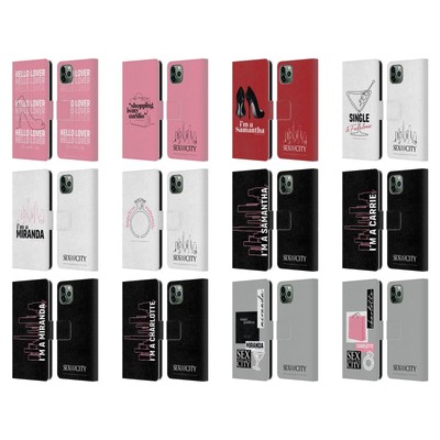 SEX AND THE CITY: TELEVISION SERIES CHARACTERS LEATHER BOOK CASE APPLE iPHONE