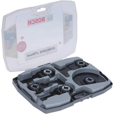 AKTION: BOSCH Starlock Holz Segment- und Tauchsägeblätter-Set 7-teilig, 1...