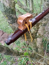 Spruce Native American style Flute bear totem key G