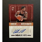 Udonis Haslem Panini 2018-19 NBA Hoops Miami Heat Great Significance Auto
