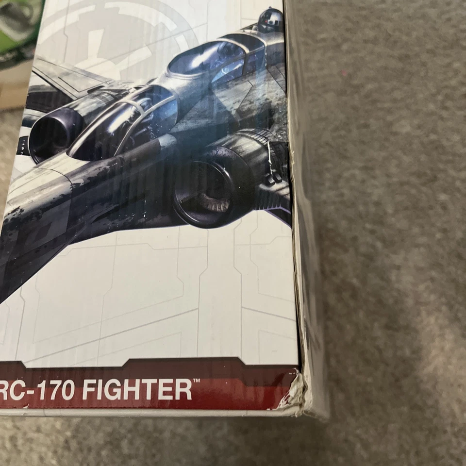 Hasbro Star Wars Clone Wars 2009 ARC-170 FIGHTER Vehículo Diorama NUEVO SELLADO MUY BUEN ESTADO Foto 4 de 4