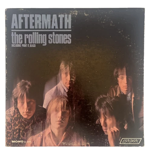 THE ROLLING STONES ~ AFTERMATH ~ Orig. LP 1966 Mono London Records EX