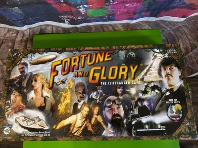 Fortune & Glory Board Game SOME BOX DAMAGE SEE PICS AND DESCRIPTION Flying Frog