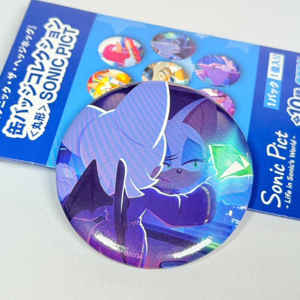 Rouge the Bat Sonic Pin Badge - Anime Expo 2025 SONIC PICT pin
