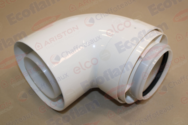 Elco Bogenstueck Az-C 87Gr-D80/125-Weiss-image