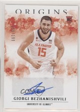 2021 Chronicles Draft Picks Origins Rookie 155/199 Giorgi Bezhanishvili Auto 7i2