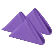 Cloth Napkins 17x17 inch Washable Polyester Dinner Napkins Soft Table Napkins fo