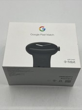Google Pixel Watch Android Smartwatch Matte Black Stainless Steel Case