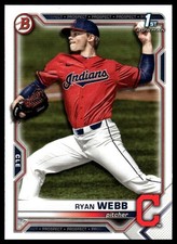 2021 Bowman Draft #BD-57 Ryan Webb