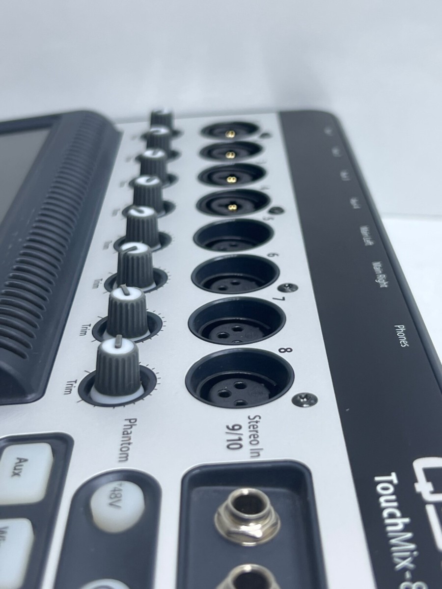 QSC TouchMix-8 Touch-screen Digital Audio Mixer ( FOR PARTS OR NOT