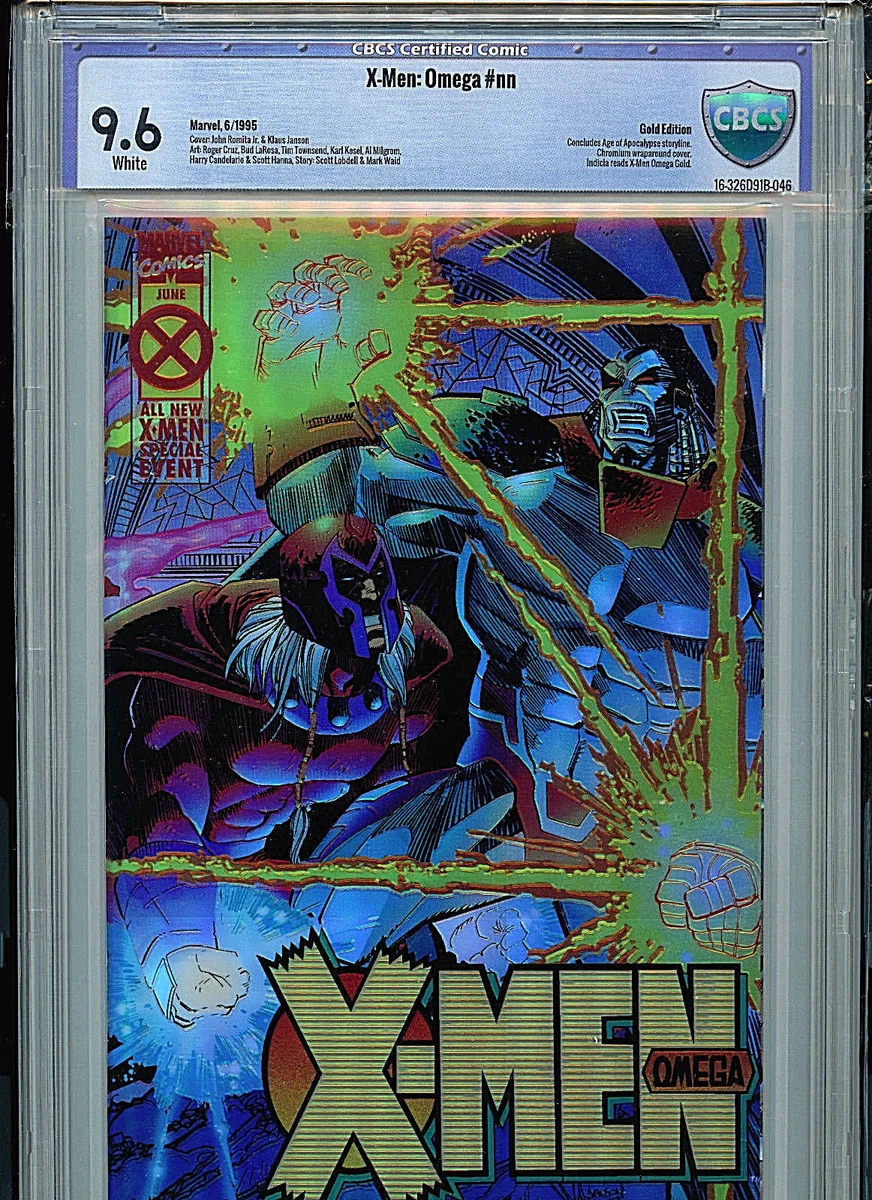X-Men Omega #1 CBCS 9.6 GOLD Retailer Incentive Chromium Cover 1995 Marvel  B30 | eBay