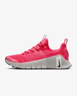 Nike Free Metcon 6 Women's Size 6.5 Aster Pink/Black-LT Iron Ore FJ7126 602