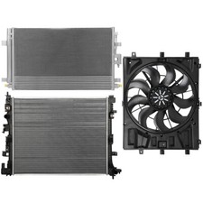 Electric Radiator Condenser Cooling Fan Kit For 2018-2019 Chevrolet Equinox l4