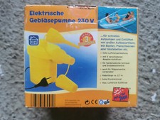Just for Fun Elektrische Gebläsepumpe 230 V NEU OVP BITTE HELFT