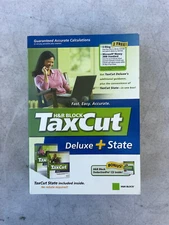 2005 H&R Block TaxCut Deluxe & State BRAND NEW SEALED