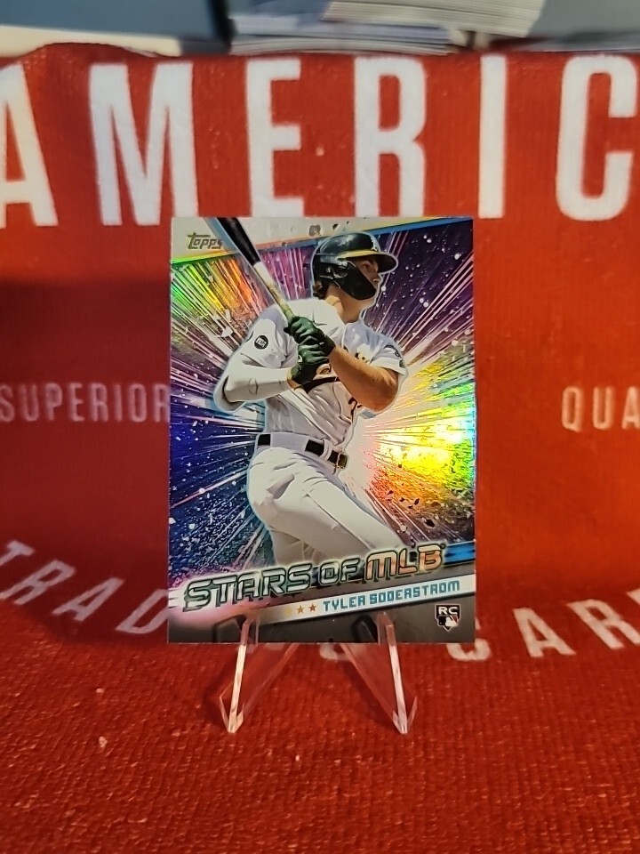 2024 Topps Series 1 - Stars of MLB #SLMB-18 Tyler Soderstrom (RC)
