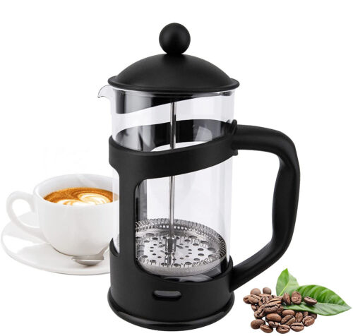 5060COFFEE MAKER CAFETIERE 3 CUP PLUNGER FRENCH PRESS BLACK TEA AMERICANO 350 ML