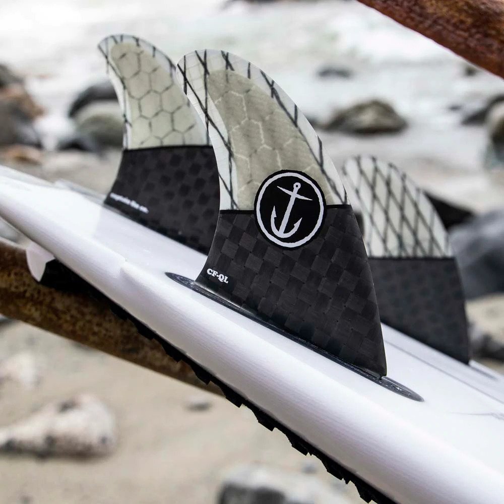 Captain Fin CF Quickness Surfboard 3 Fin Set HC FG Futures