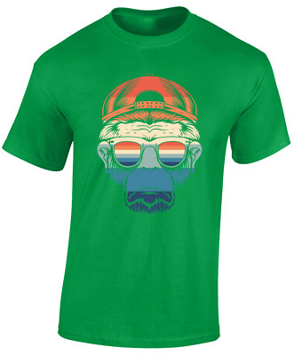 Cool Ape Casual Fashion Modern Urban Cute Animal Unisex T-Shirt