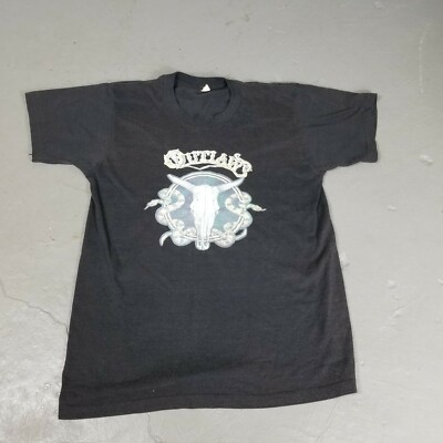 ヴィンテージ アウトローズ OUTLAWS バンドT ロックT 当時物 ラグラン ヴィンテージ アウトローズ OUTLAWS バンドT ロックT 当時物